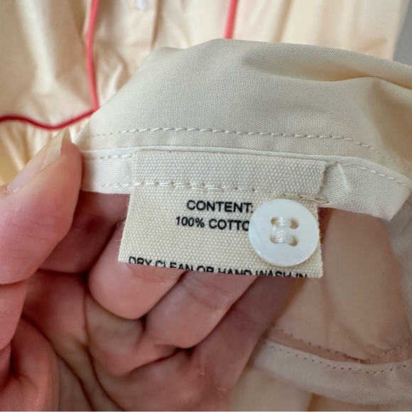 NWT CeliaB Neutral Baba Voyager Cream Midi Tiered Dress SZ S - Picture 9 of 9